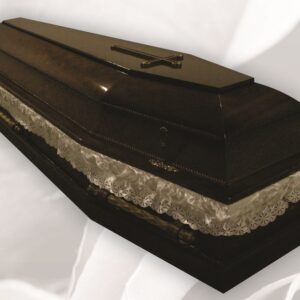 Домовина «Шестигранна VIP темна»