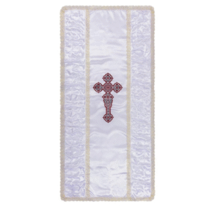 Покривало ритуальне «Хрест католицький» 2